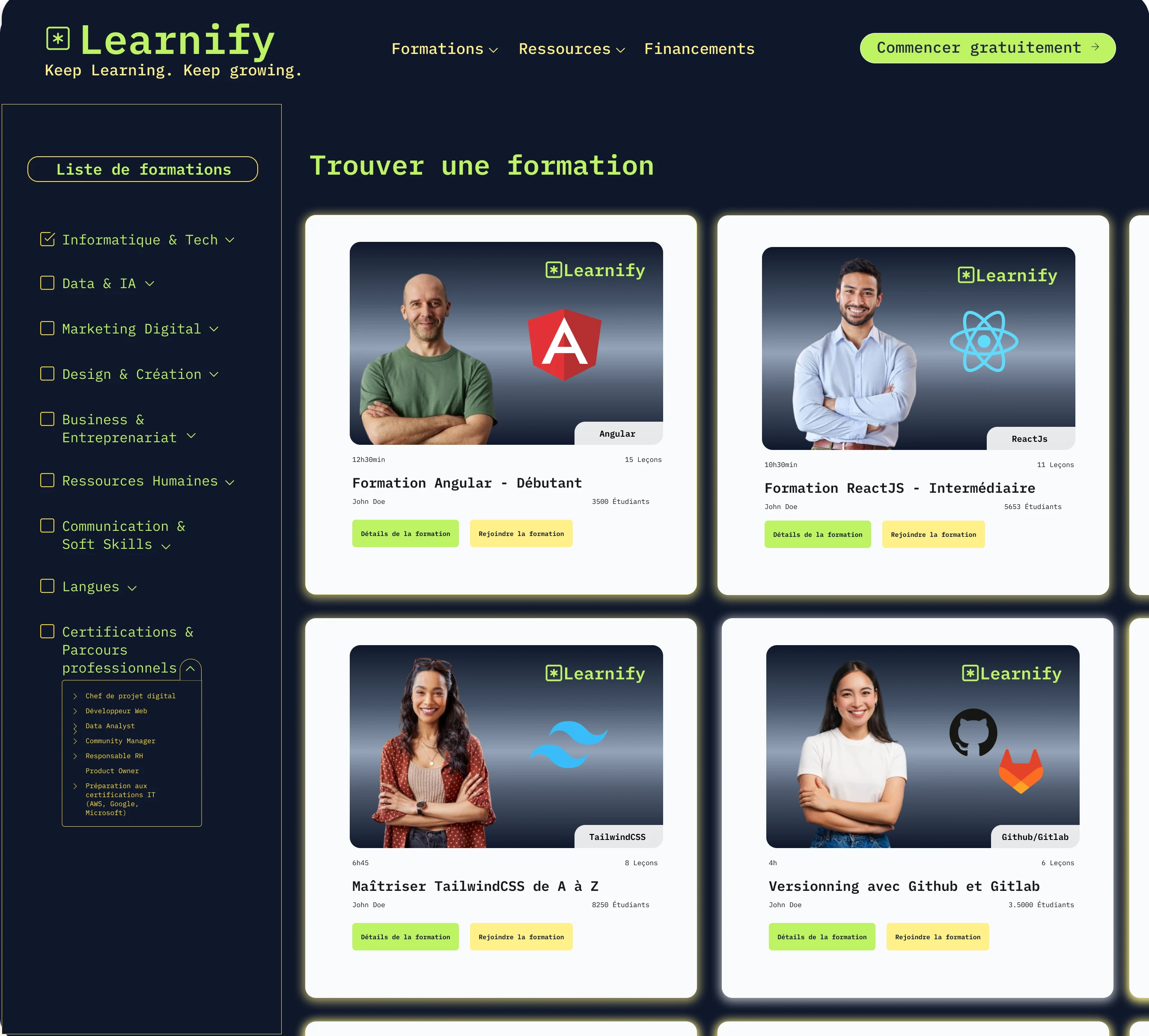 Service client