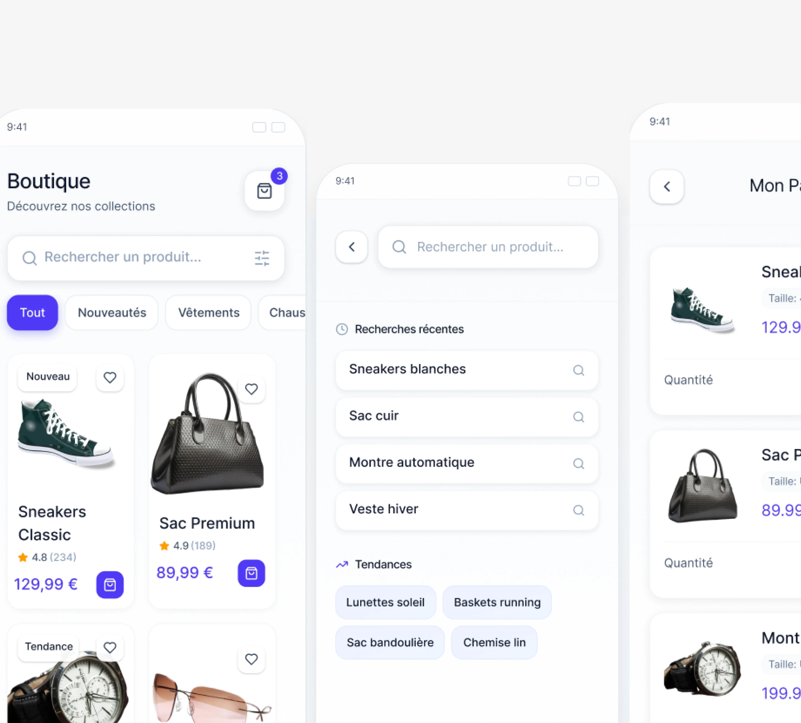 Application mobile assistee par IA