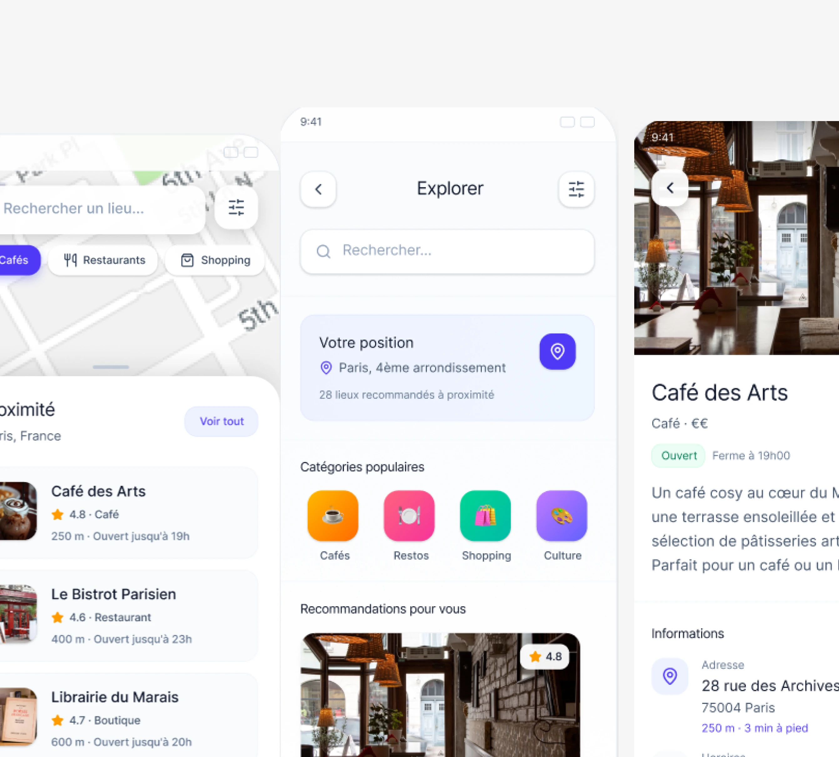 Application géolocalisée