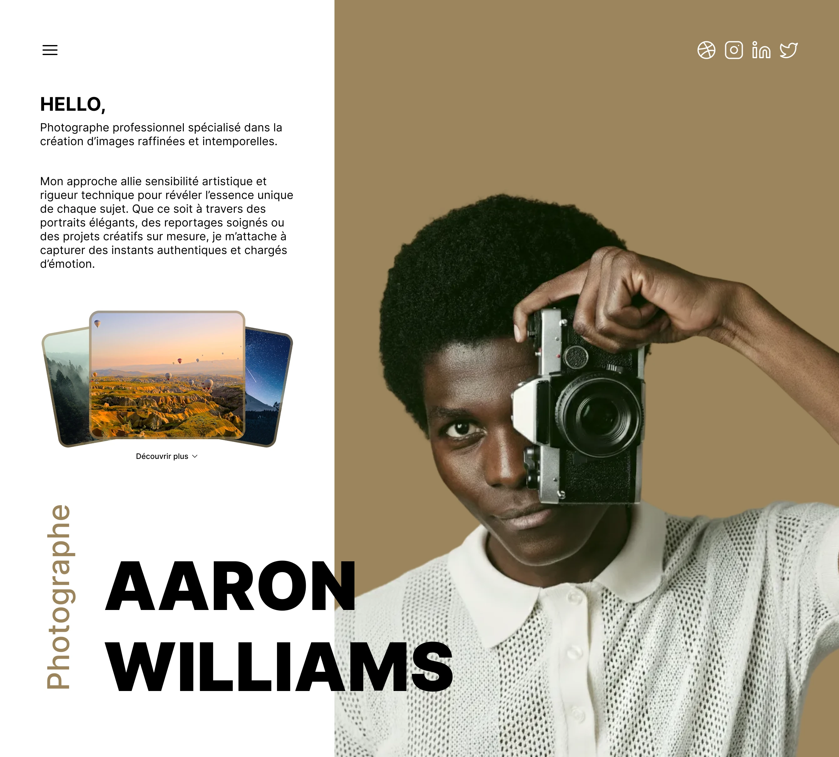 Portfolio professionnel