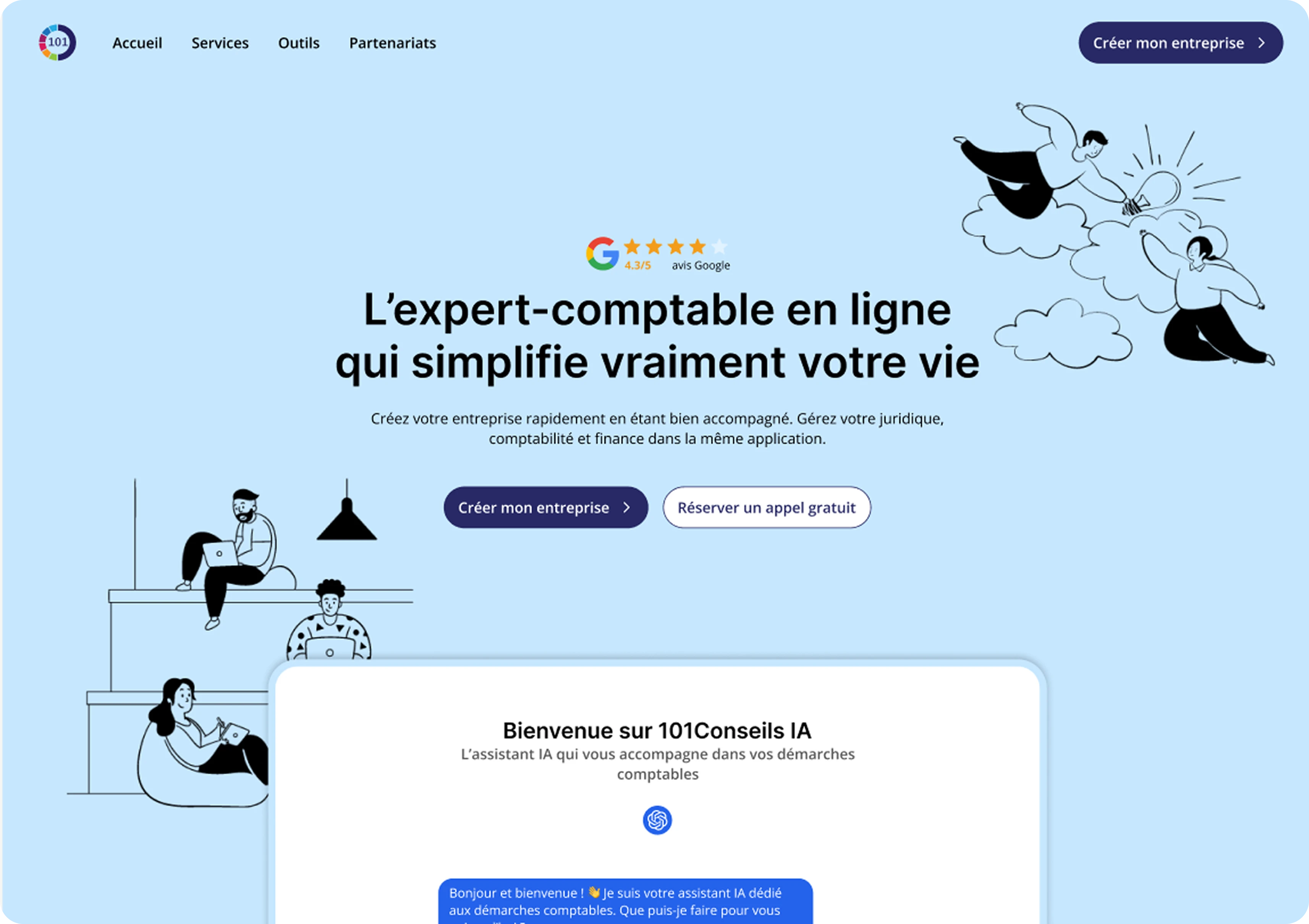 Landing page pour votre business